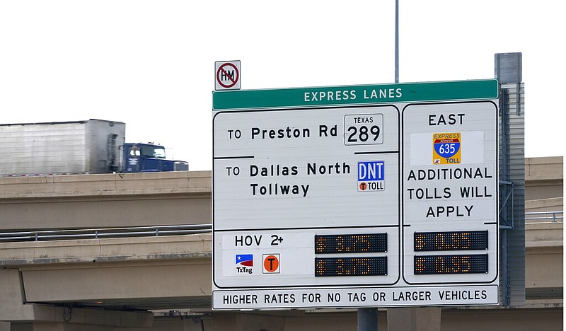 Paid express lanes grow more popular in once-reluctant South
