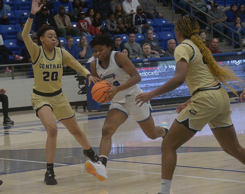 PREP BASKETBALL Conway, North Little Rock to meet for third time after