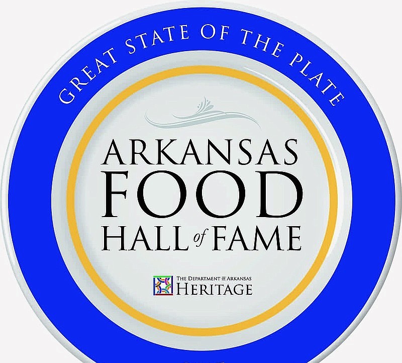 Logo for the Arkansas Food Hall of Fame.