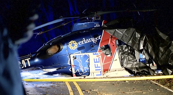 The nation in brief: Patient, crew survive N.C. copter crash - Vimarsana News