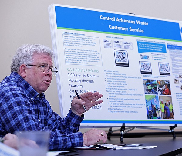 Central Arkansas Water officials discuss program offering help to low income customers