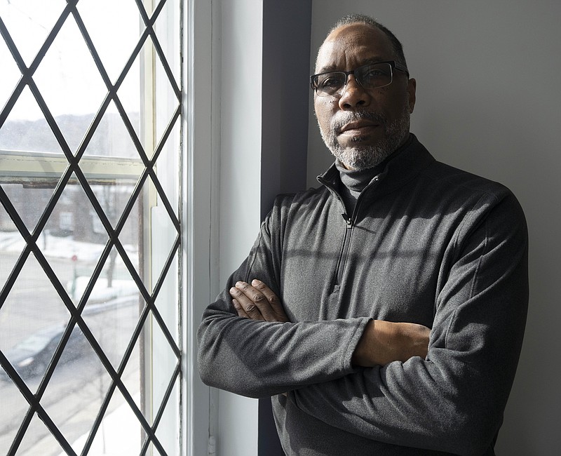 Byron Haskins poses for a photo Thursday, March 9, 2023 in Montreal. (Ryan Remiorz/The Canadian Press via AP)