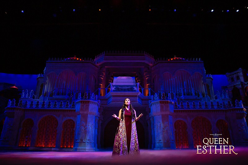 Emily Baker has the starring role in “Queen Esther,” the latest show to be staged at Branson’s Sight & Sound Theatre. Previously, Baker had been one of the women portraying Mary in “Miracle of Christmas.”
(Courtesy photo)