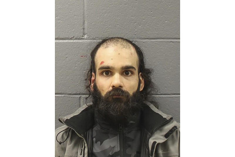 FILE — This booking photo provided by Massachusetts State Police on March 7, 2023, shows Francisco Severo Torres. Federal authorities say Torres tried to open an airliner's emergency door and then tried to stab a flight attendant on a flight from Los Angeles to Boston on March 5. The case has directed attention to passengers with mental health challenges. (Massachusetts State Police via AP, File)