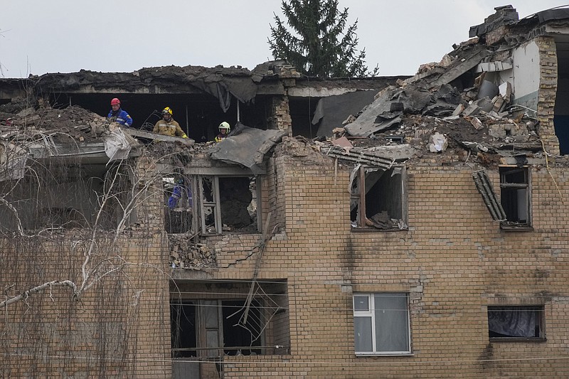 Ukraine: Russia Hits Apartments And Dorm, Killing Civilians 