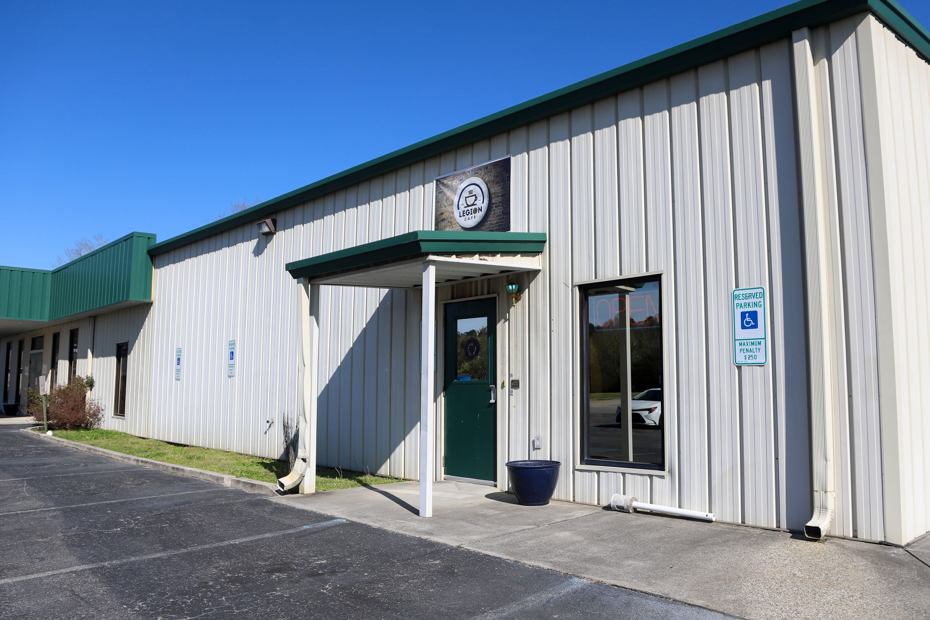 Staff photo by Olivia Ross / The American Legion added a coffee shop, Legion Cafe, to its space as seen on Wednesday, March 29, 2023.