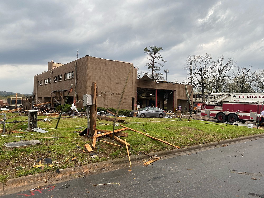 Little Rock Tornado Damage The Arkansas DemocratGazette Arkansas