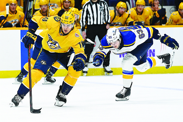 Novak leads Predators past Blues Novak leads Predators past Blues