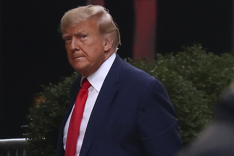 Trump returns to New York to face historic criminal charges