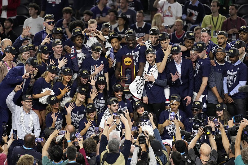 Celebrations, destruction on campus follow UConn victory Northwest
