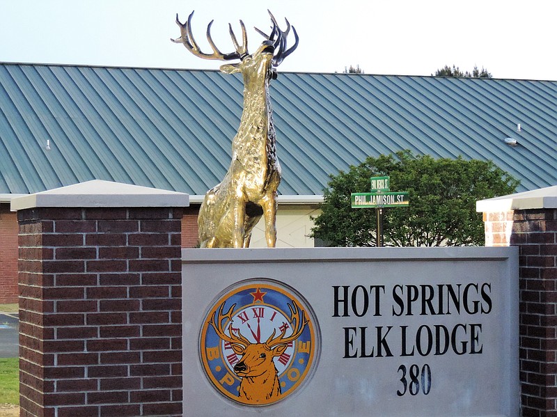 The exterior of Hot Springs Elks Lodge 380, 132 Abbott Place. - Submitted photo