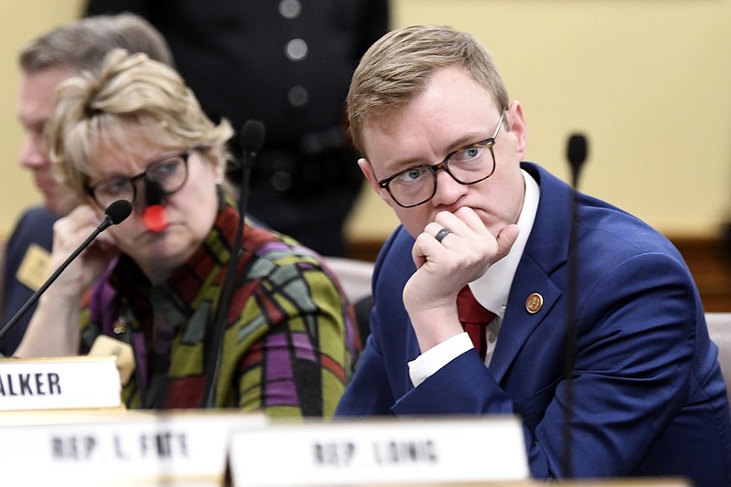 Arkansas state Rep. Grant Hodges, R-Centerton, is shown at the state Capitol in Little Rock in this Jan. 26, 2023 file photo. (Arkansas Democrat-Gazette/Stephen Swofford)
