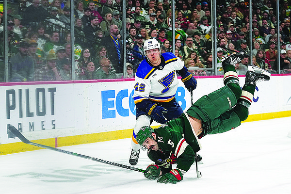 Wild beat Blues 5-3 to keep pace in Central Division - Vimarsana News