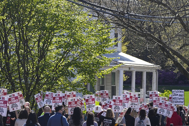 Thousands of Rutgers faculty go on unprecedented strike Chattanooga