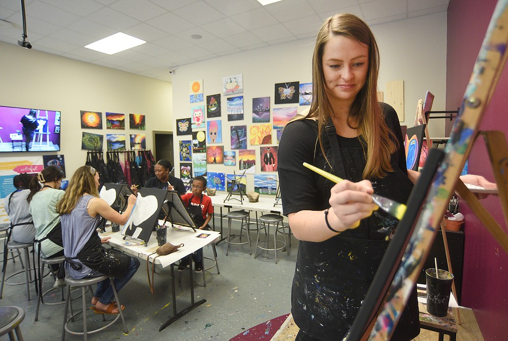 Painting With a Twist during spring break Chattanooga Times Free Press