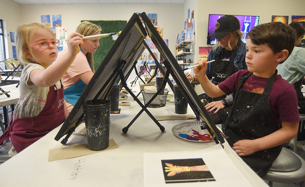 Painting With a Twist during spring break Chattanooga Times Free Press