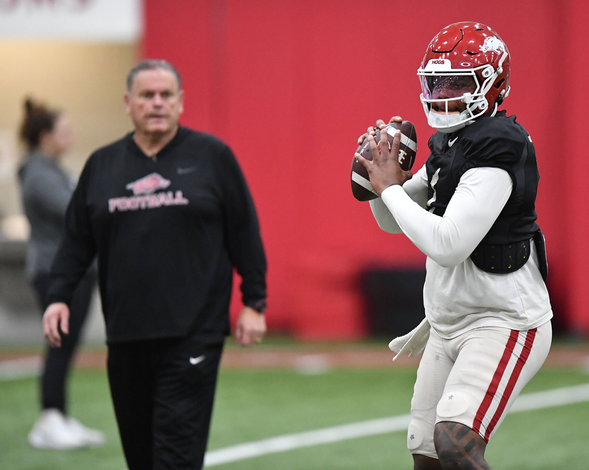 Pittman pleased as Hogs' spring drills near end - Vimarsana News