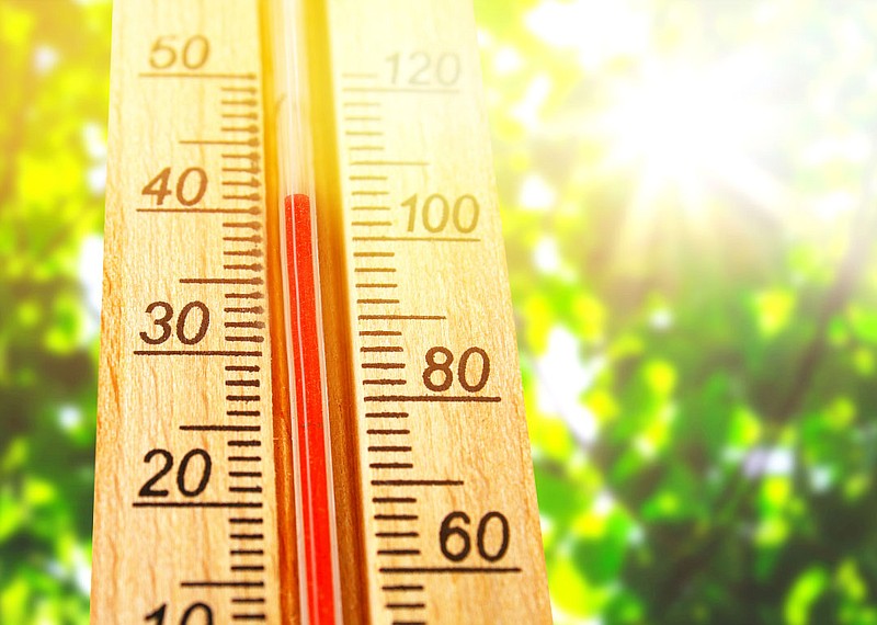 Arkansas average temperature warms compared to past 100 years