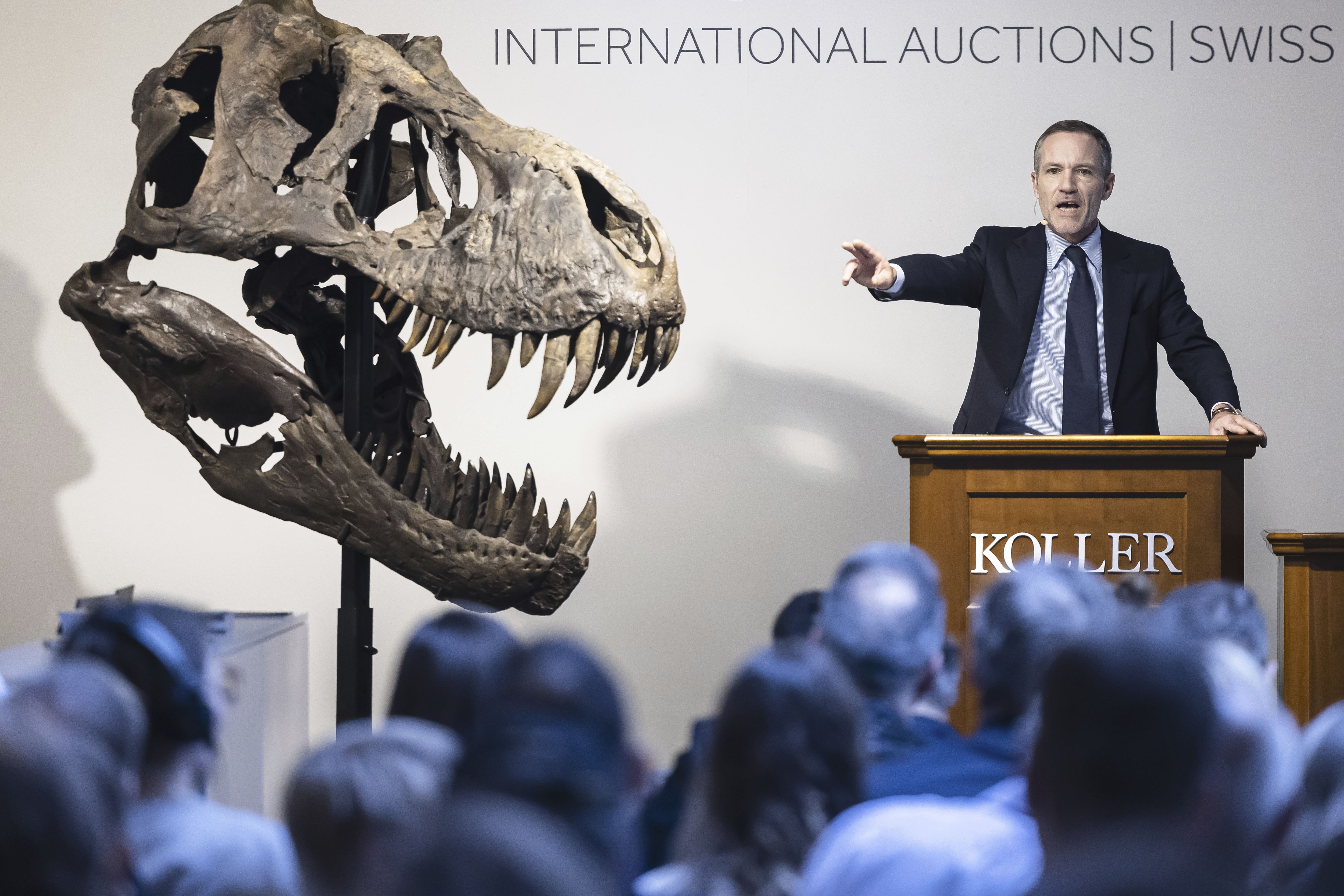 T. rex skeleton expected to fetch millions at Zurich auction