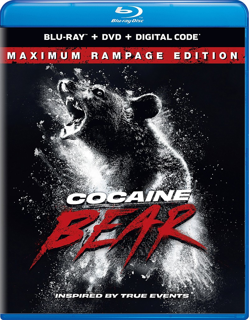 Cocaine Bear dvd cover