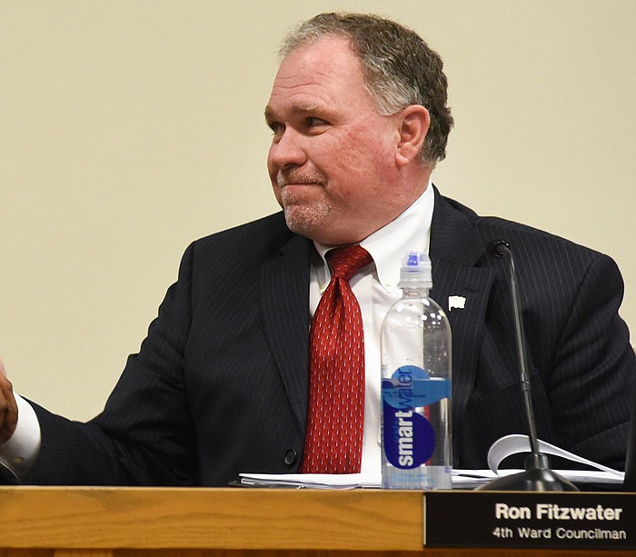 News Tribune file photo: Ron Fitzwater, who gave up his Fourth Ward Jefferson City Council seat to successfully run for mayor in April 2023, is seen in this 2018 photo.