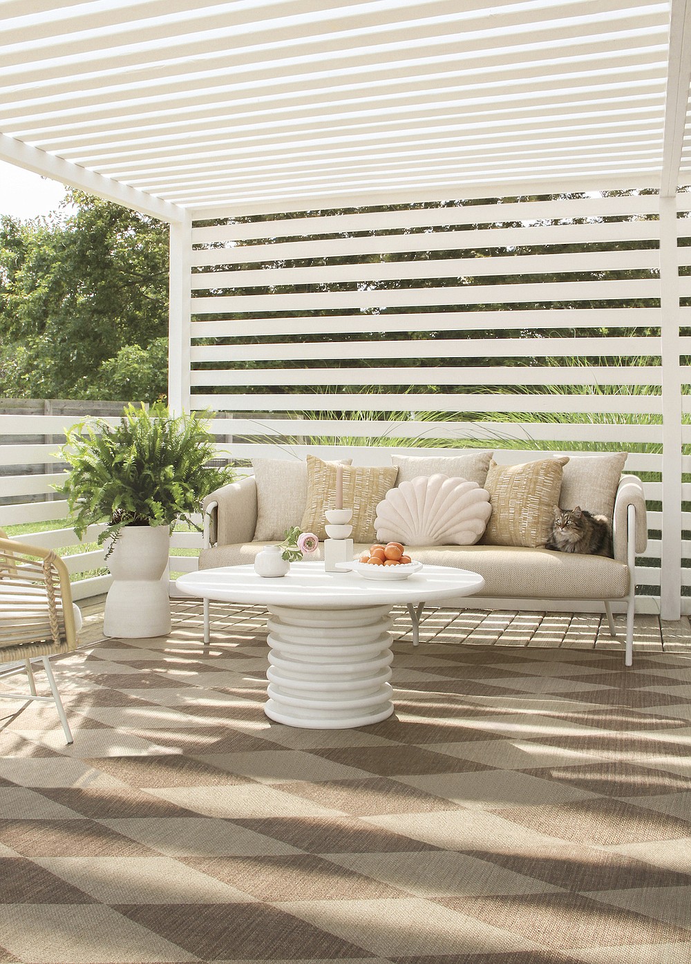 Build your own backyard summer oasis using new weatherhardy but comfy