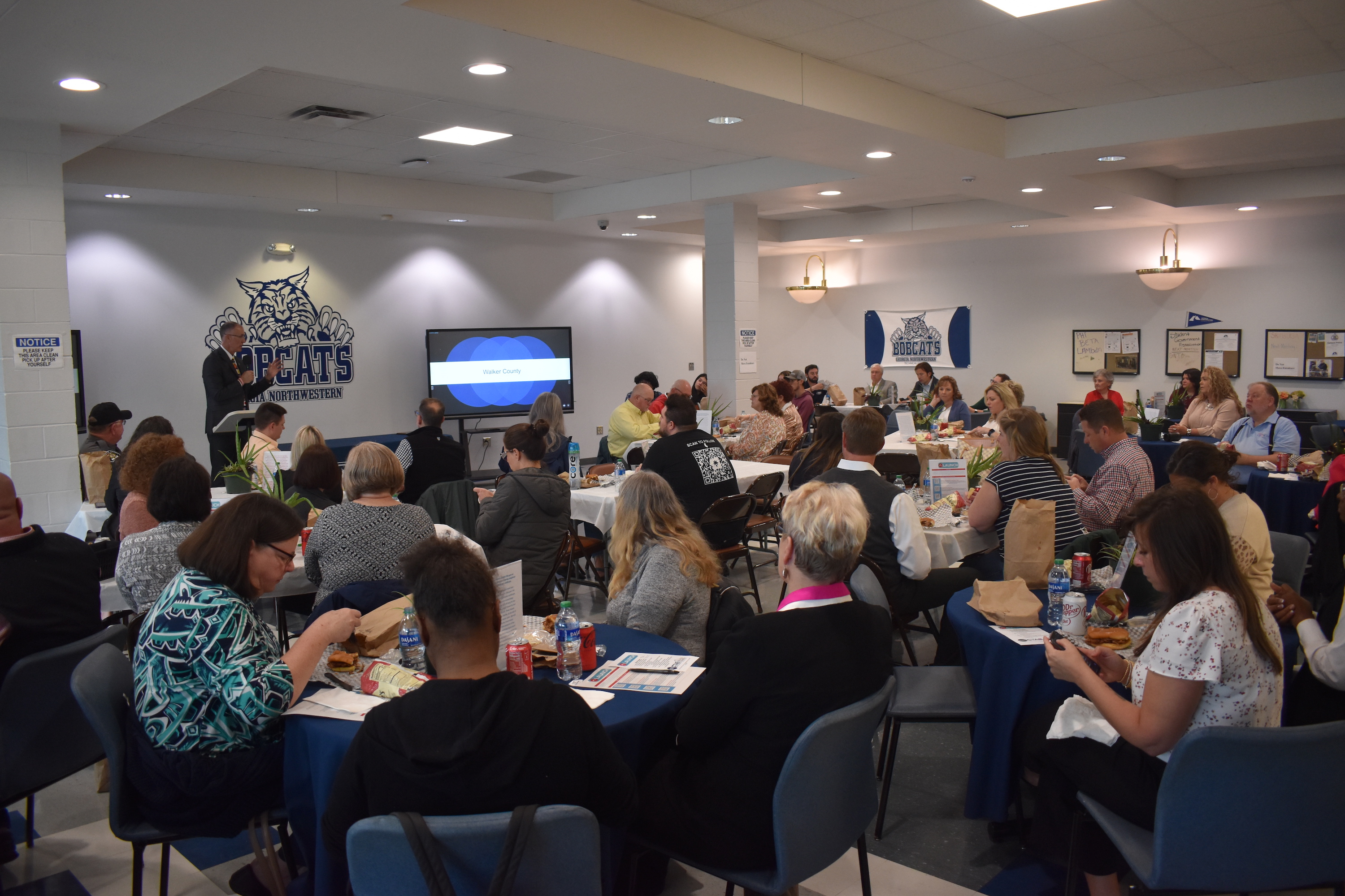 Staff Photo by Andrew Wilkins / The Walker County Chamber of Commerce hosted a luncheon spotlighting the Walker County Schools' Launch program Thursday.