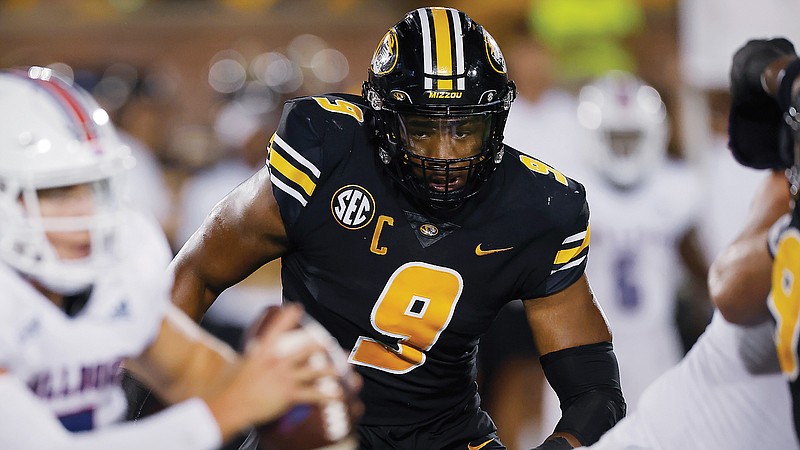 Missouri defensive lineman Isaiah McGuire was drafted in the fourth round Saturday by the Browns. (Associated Press)