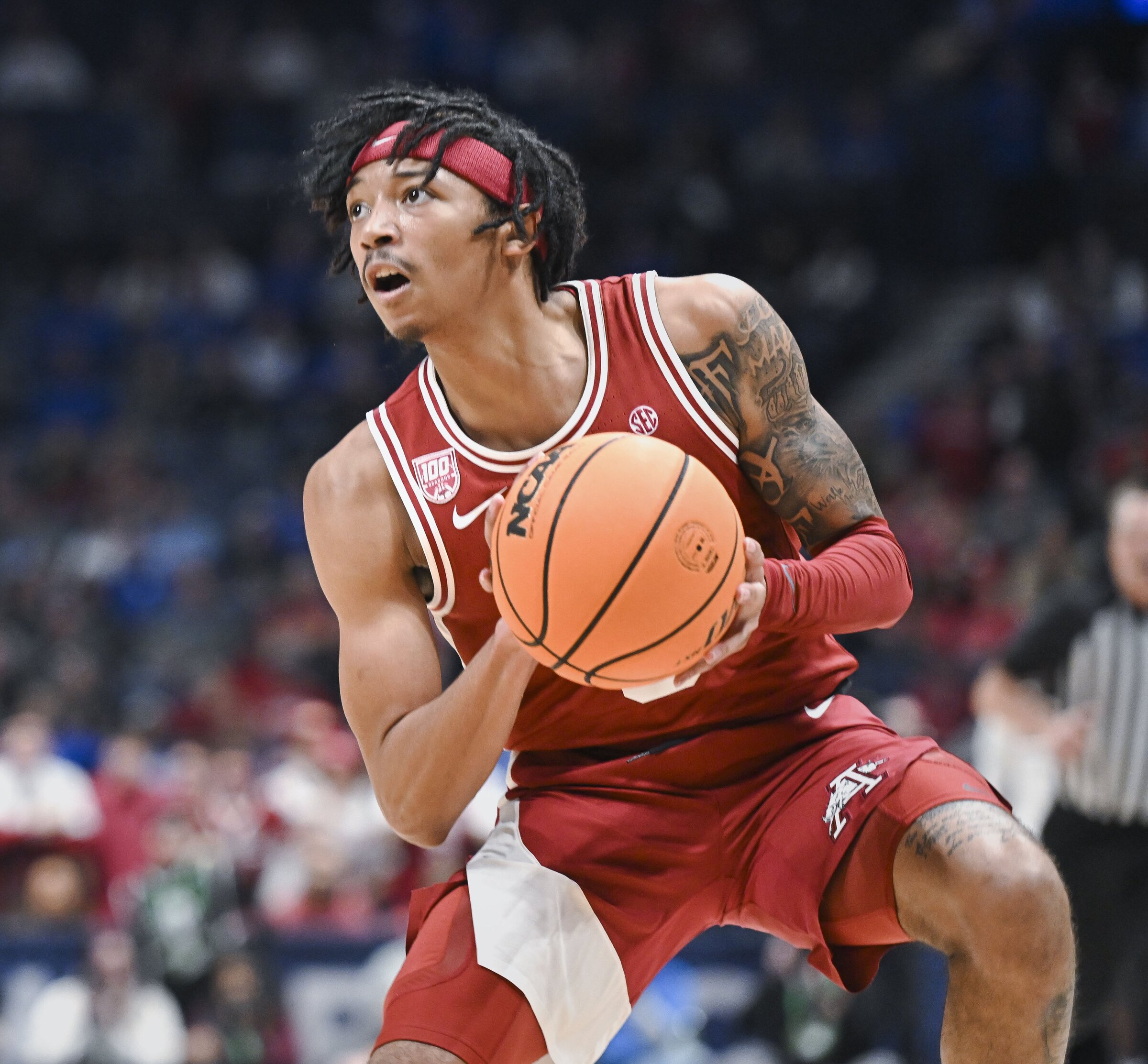 I'm going to play the game I love: former top recruit, Arkansas Guard Nick  Smith Jr., talks about injuries and setbacks