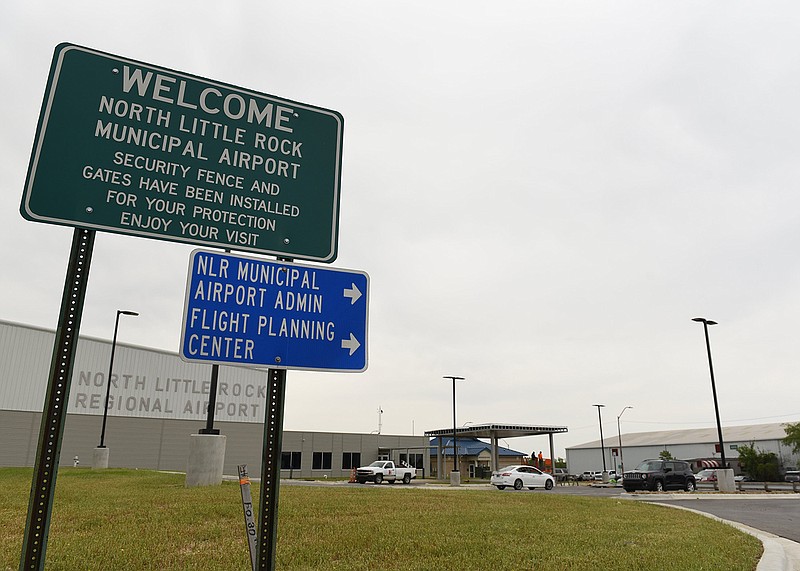 The North Little Rock Municipal Airport is shown on Thursday.
(Arkansas Democrat-Gazette/Staci Vandagriff)
