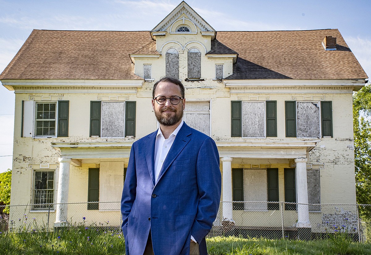 HIGH PROFILE: David Robinson works as a real estate developer