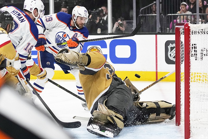 NHL Capsule Edmonton ties series with Knights after 51 victory in