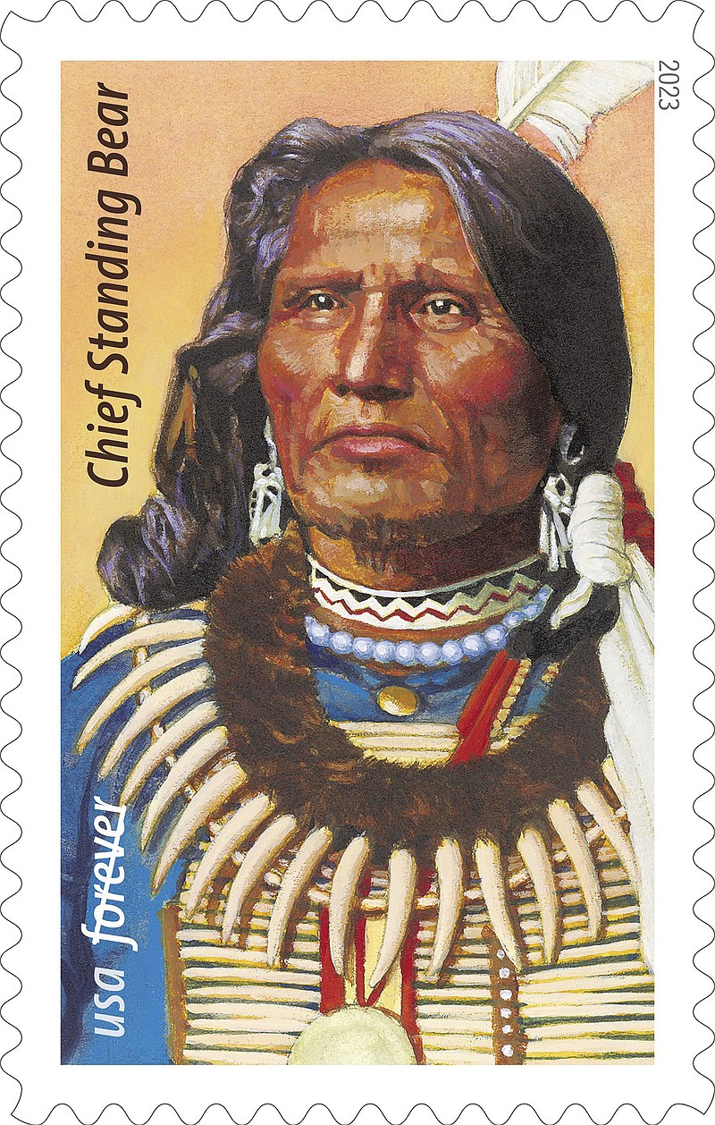 US Postal Service honors civil rights leader, Ponca tribe Chief ...