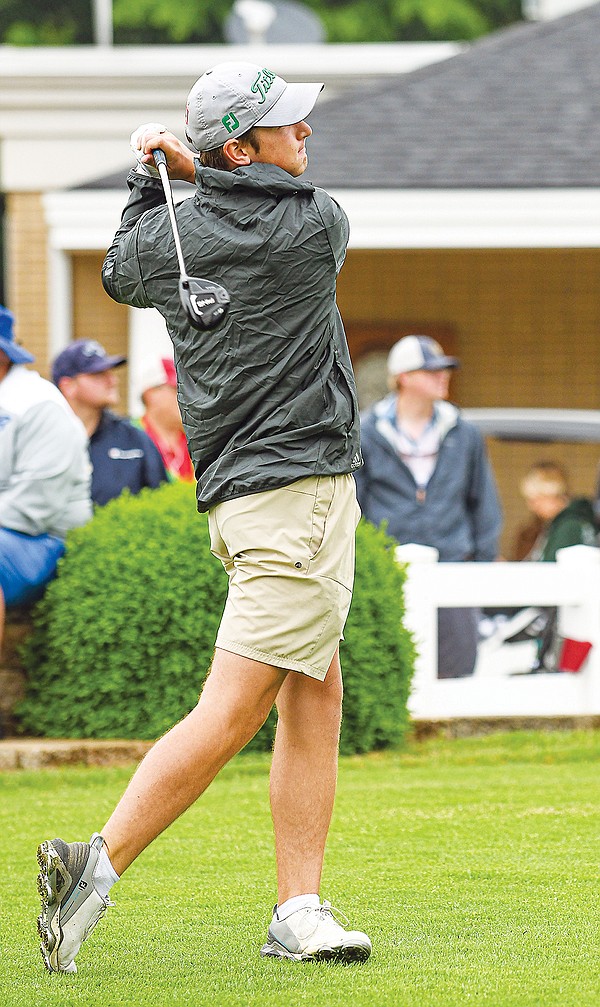 Blair Oaks second Eldon fourth after first round in Class 3 state golf championships Blair Oaks second Eldon fourth after first round in Class 3 state golf championships