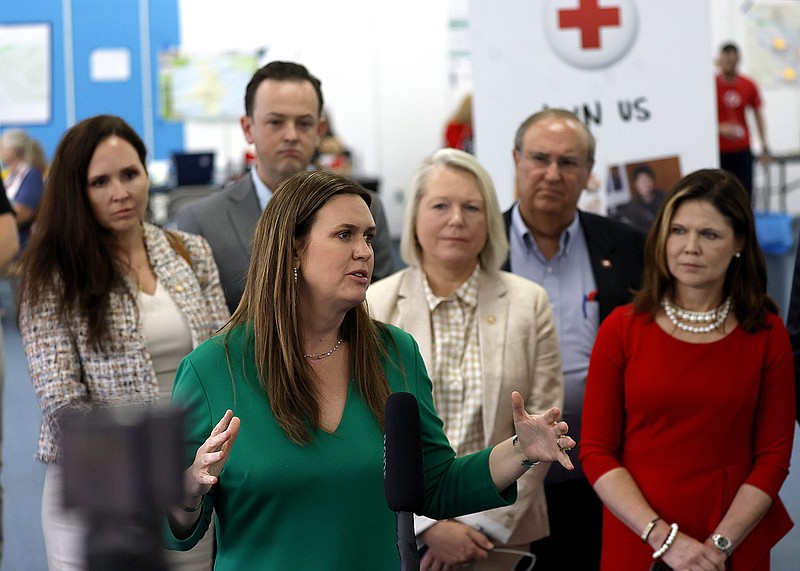 Sanders issues executive order aiming to speed delivery of temporary housing units for Arkansas