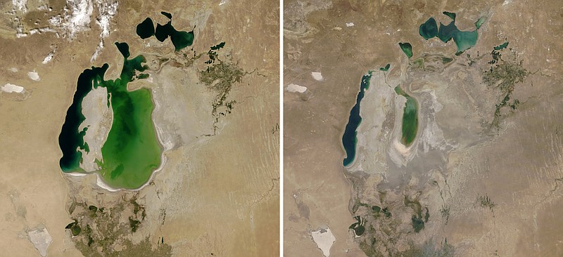 Incredible shrinking lakes: Humans, climate change, diversion costs ...