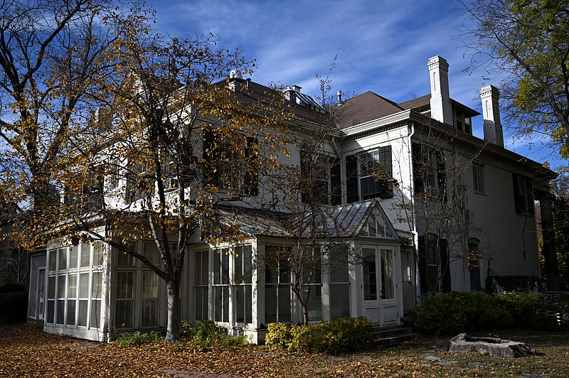 The Pike-Fletcher-Terry House in Little Rock is shown in the December 2022 file photo. The historic property is currently the subject of a lawsuit filed by the heirs of its former residents. Arkansas Democrat-Gazette/Stephen Swofford)