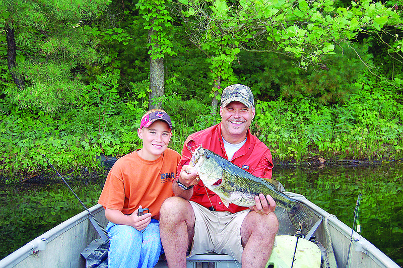 Fishing as a family in the summer is a great way to hook their interest in outdoor activities. (Contributed photo)