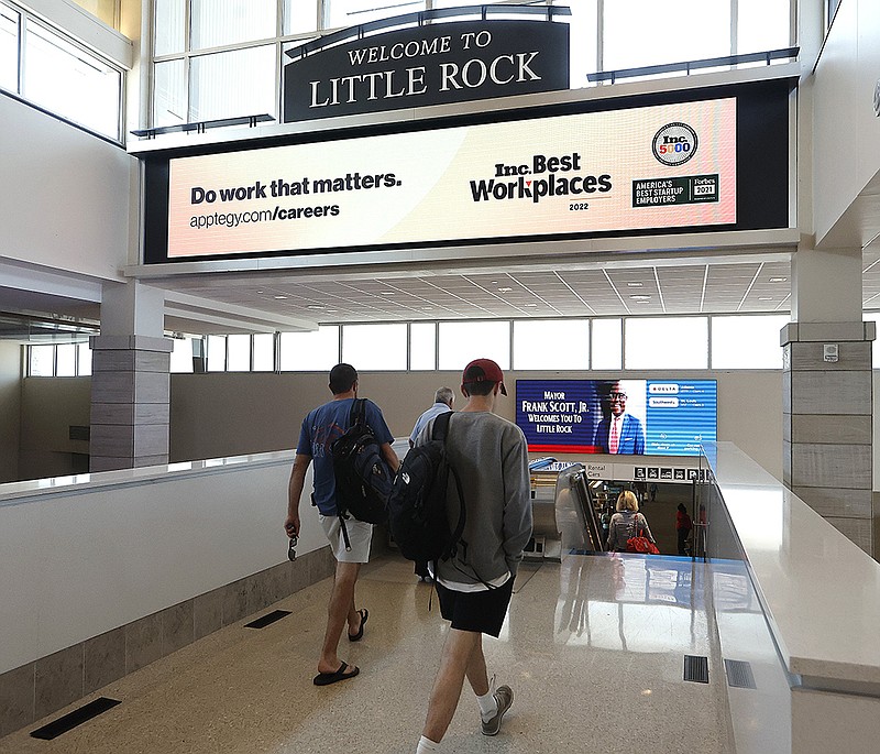 Little Rock airport commissioners vote to proceed with two firms on