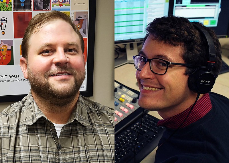 Ryan Gregory (left) and Daniel Breen are shown in this undated composite photo (Courtesy of UA Little Rock Public Radio)