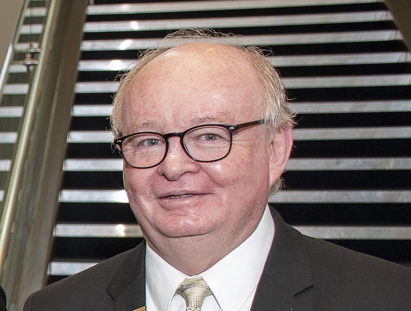 Jimmy Bryant, director of Arkansas Heritage, is shown at the Governor's Arts Awards at the Robinson Center in Little Rock in this April 26, 2023 file photo. Shealyn Sowers, a spokesperson for the Arkansas Department of Parks, Heritage and Tourism, said Bryant was retiring after serving as head of the state agency for more than three years. Bryant's last day will be June 30, 2023, Sowers said in an email dated Friday, June 9, 2023. (Arkansas Democrat-Gazette/Cary Jenkins)