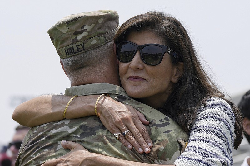 Nikki Haley's husband begins Africa deployment as she campaigns for ...