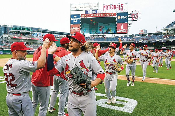 Cardinals rally from fiverun deficit for win against Nationals Cardinals rally from fiverun deficit for win against Nationals