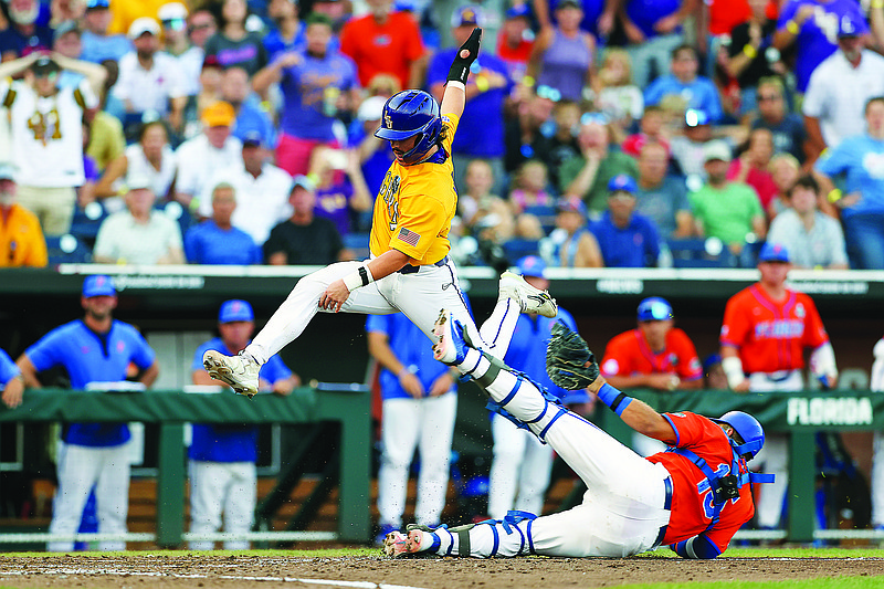 Day after 20run loss, LSU wins CWS title by beating Florida 184