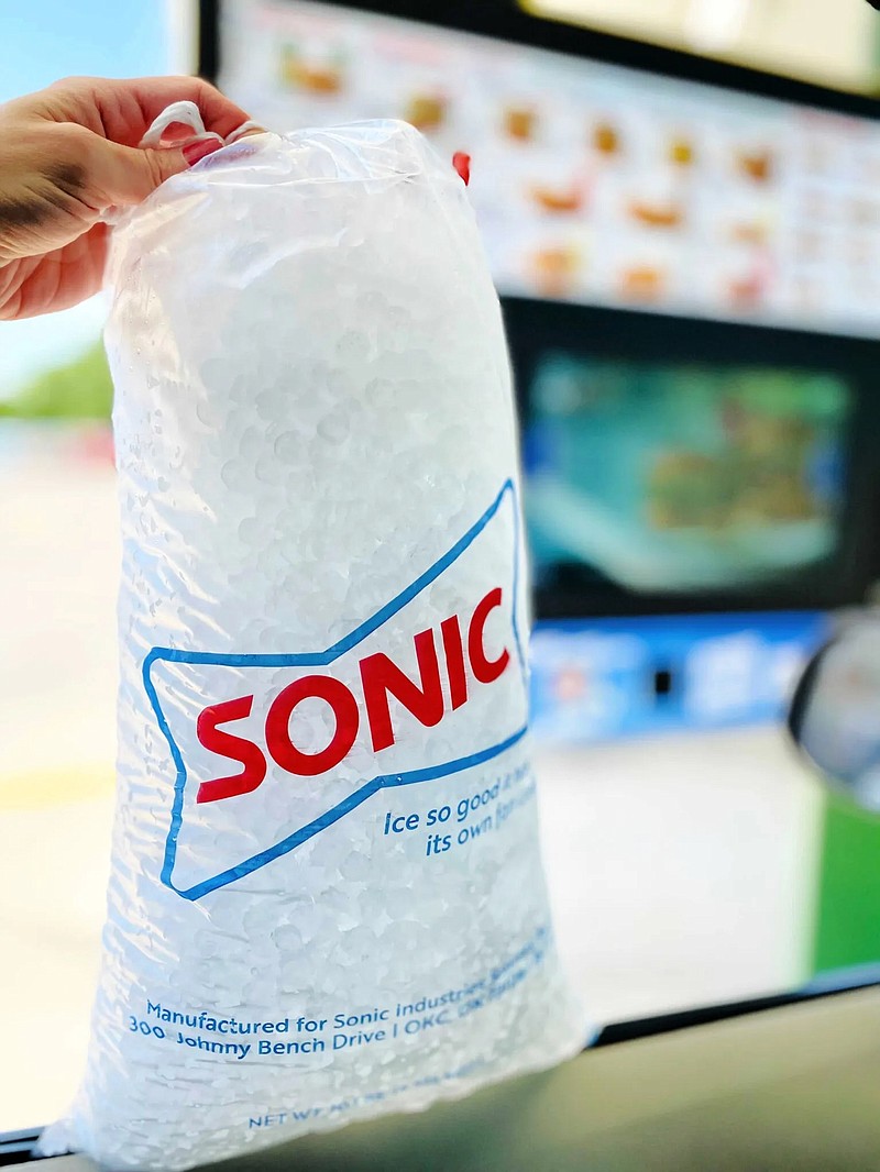 Sonic Drive-In - Everyone's favorite ice is available for sale at your  local SONIC! Stop by today to grab a 10lb bag of SONIC ice to enjoy!  #ThisIsHowWeSonic