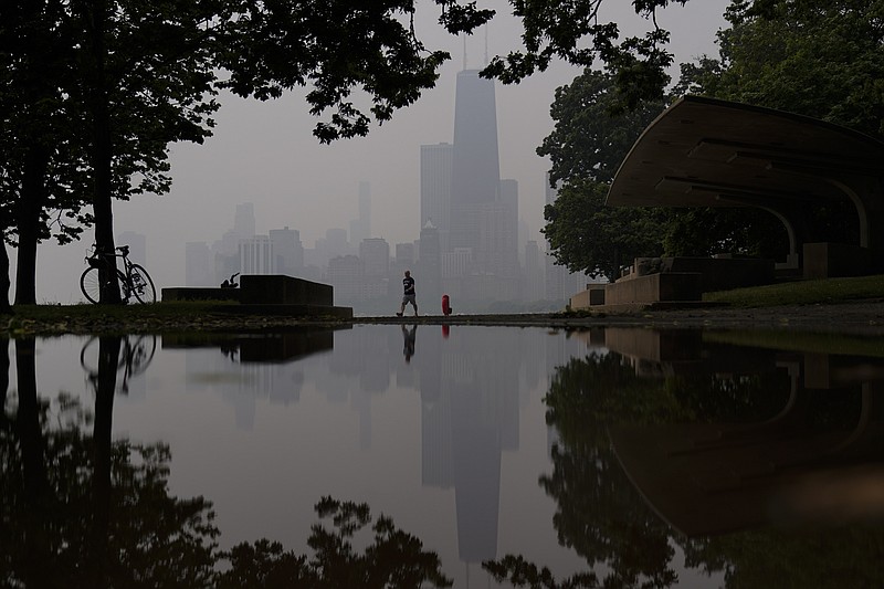 Smoke And Haze From Canadian Wildfires Leave Detroit With Some Of The Worst Us Air Quality 0203