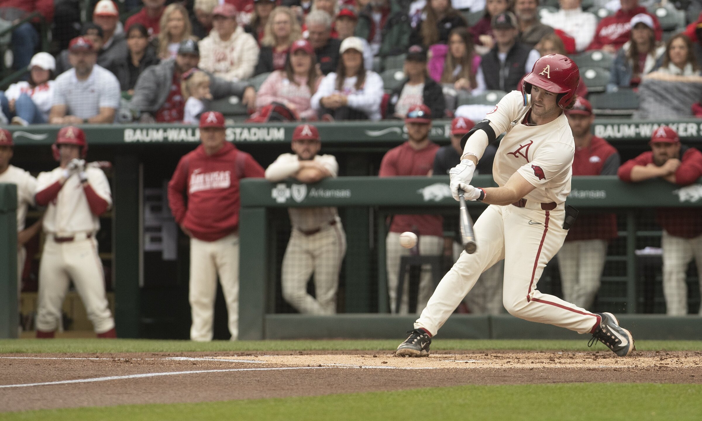 Arkansas baseball outfielders Jace Bohrofen, Tavian Josenberger, Jared  Wegner selected in 2023 MLB Draft