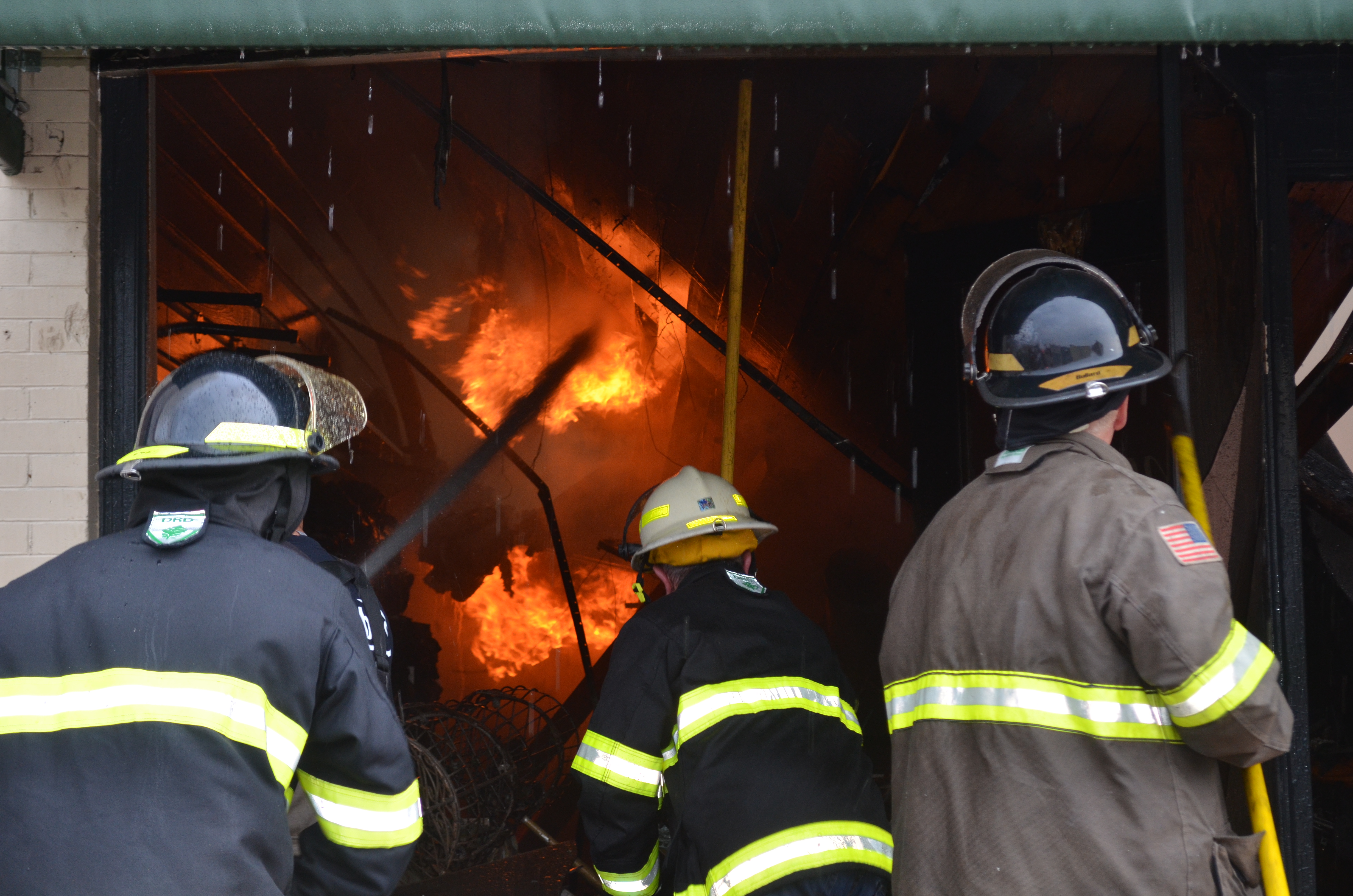 Fire in Fordyce destroys two buildings Tuesday morning
