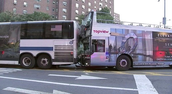 The nation in brief: Dozens hospitalized in NYC bus collision - Vimarsana News