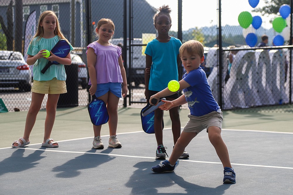 Opening of public outdoor pickleball courts at Batter’s Place Park